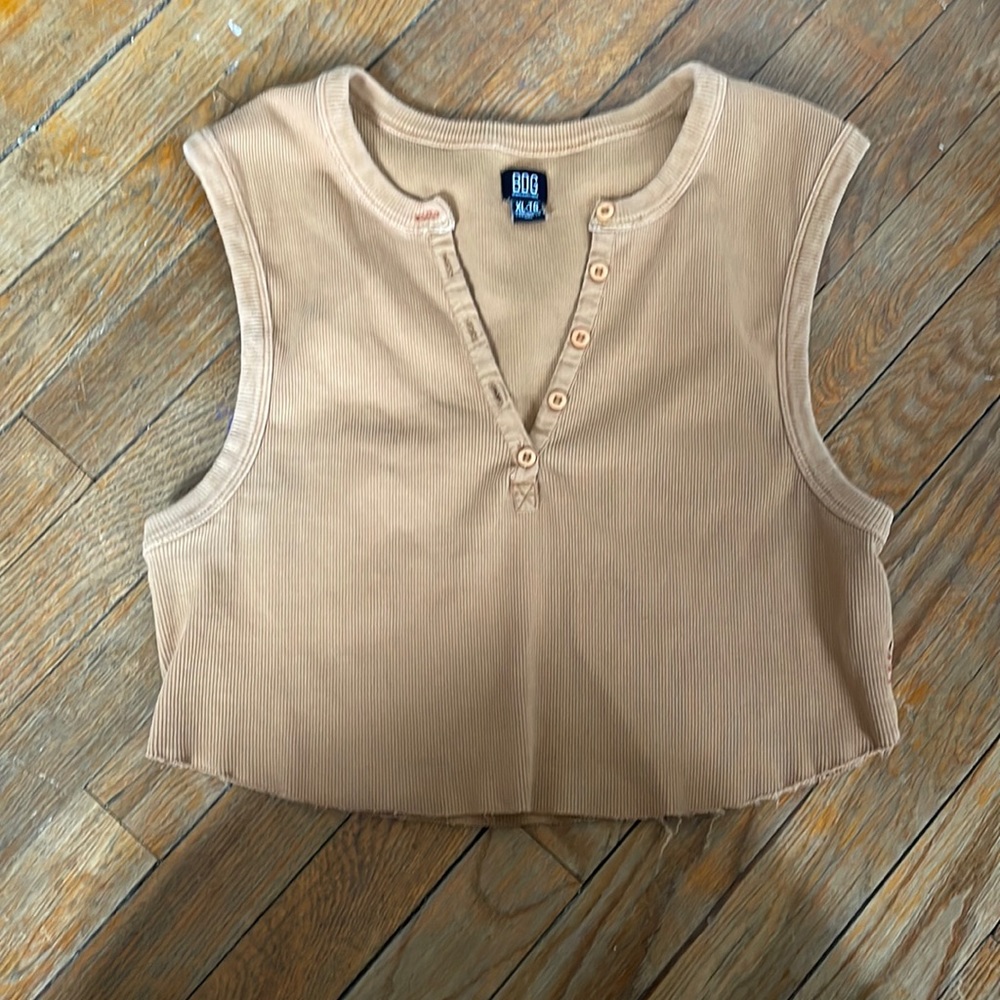 Urban outfitters mustard yellow tank